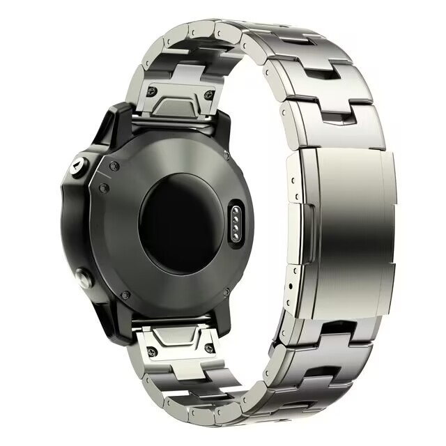 For Garmin Watch Fenix Series  - Leather Strap Quick Release recension och pris